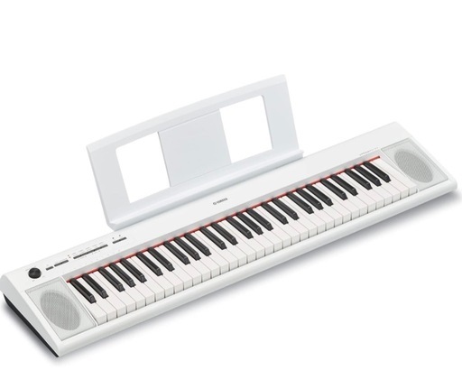 ヤマハ YAMAHA 電子キーボード piaggero ホワイト NP-12WH