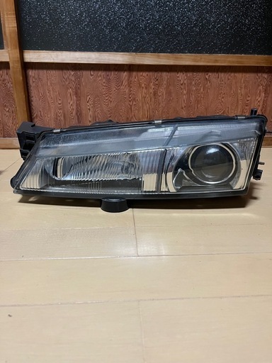 シルビアs14 後期　純正ヘッドライト左右セット ガラス　実働車外し　保管品