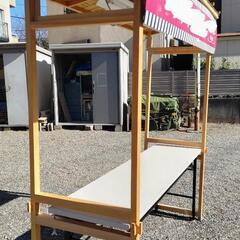 折りたたみ式　イベント用屋台の画像