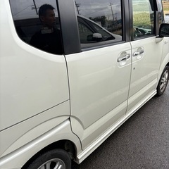 nbox カスタム　ナビ　etc 電動スライド車検付けの画像