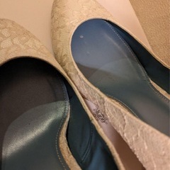 ※さらにお値下げしました※ベニル　ウェディングシューズ　サイズ37の画像