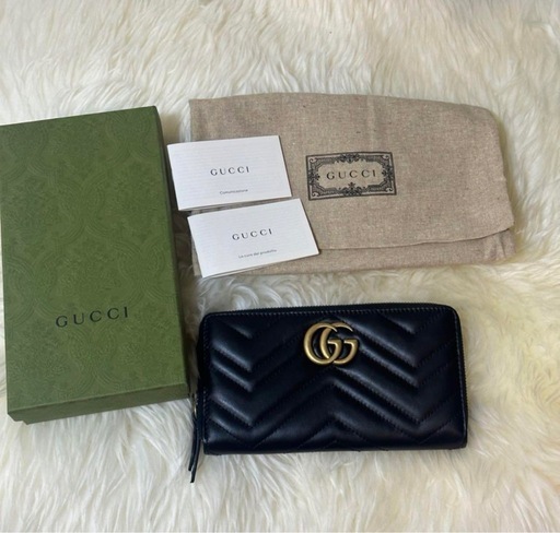 GUCCI 長財布　財布　新品未使用　表参道　正規品