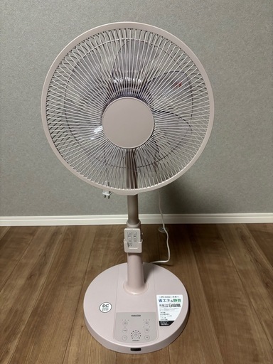 ヤマゼン｜YAMAZEN DCモーター搭載リビング扇風機 ベージュ YKLX-SD302(BE)