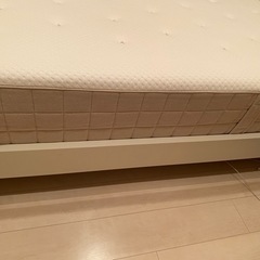 【3/26、27AM 引取り限定】IKEAポケットコイルマットレス 160×200cmの画像