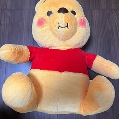 プーさん❣️特大ぬいぐるみの画像
