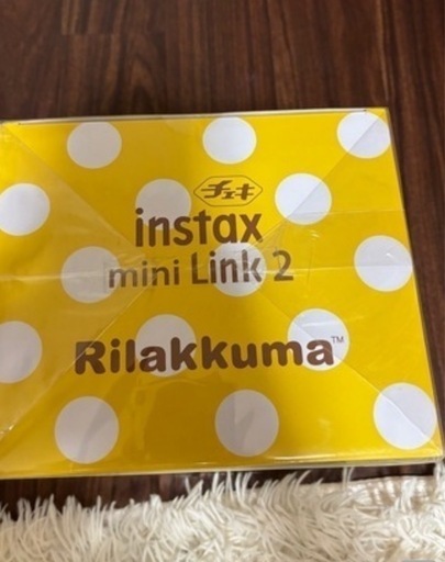 新品　富士フイルム instax mini Link 2 リラックマぬいぐるみ