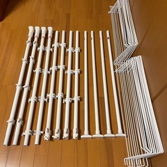 ⭐️美品⭐️🟩突っ張りシューズラック🟩 2セット 🟥１セットだけでも結構です🟥引っ越し処分🟨の画像
