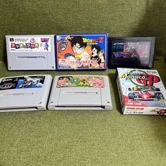 スーパーファミコンソフトの画像