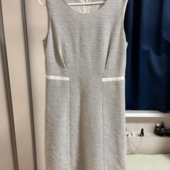 レディースフォーマル　ワンピース　13号　WHITEJOOLA