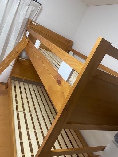 【予定者決定】二段ベッド　マットレス付き