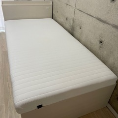 ニトリシングルベッド＋マットレスセット