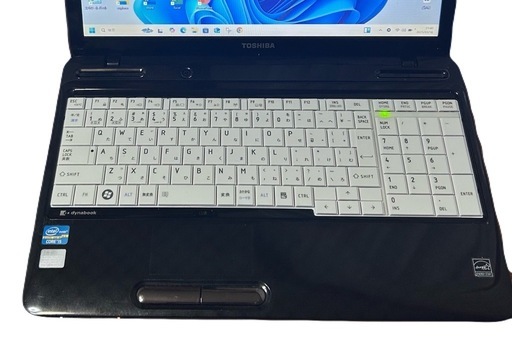 ■東芝dynabook 15.6インチT451/57DB  i5第二世代/メモリ8GB/SSD256gb/Webカメラ/Win11pr
