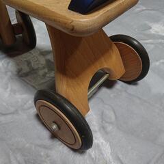 値下げ✨️ボーネルンド 木製 知育玩具 はじめてのバイク 三輪車の画像