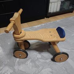 値下げ✨️ボーネルンド 木製 知育玩具 はじめてのバイク 三輪車の画像