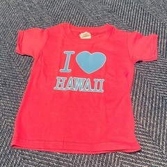 新品　
ピンクのTシャツ　ハワイ