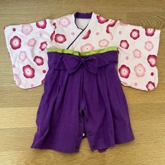 袴ロンパース80