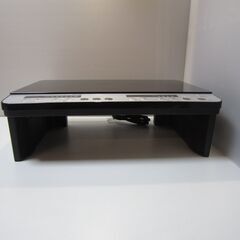アイリスオーヤマ  IHクッキングヒーター IHコンロ 2口 1400W 脚付 IHK-W12SP-B の画像