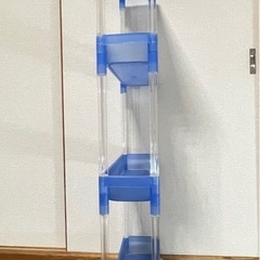 キャスター付き 収納シェルフの画像