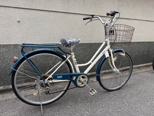 214）全車両格安販売‼️ 26インチ オートライト　変速　シティサイクル