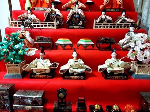 ひな人形‼️とても綺麗です✨