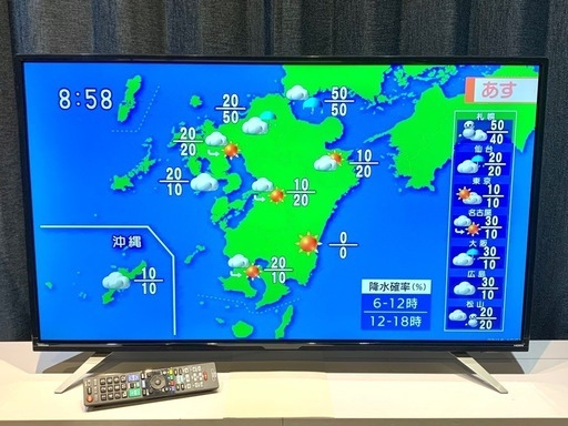 2019年製 40型 4Kチューナー搭載 4K HDR (3840×2160) ORION 4K 液晶テレビ 地デジ BS4K CS4K OL-40XD100