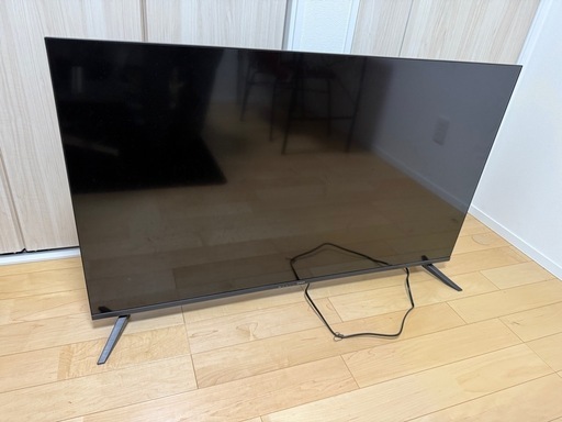 山善50型液晶4Kテレビ(2025年12月末購入)