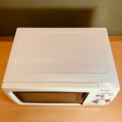 SHARP 電子レンジ RE-T3-W6（ホワイト）20L・60Hz/西日本専用（2017年製）の画像