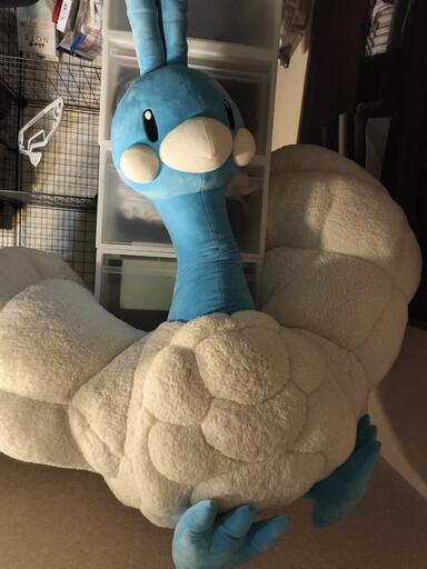 ポケモン　ぬいぐるみ 等身大チルタリス