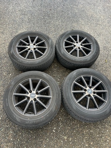 2024製タイヤ、アルミホイール付き195/65R15