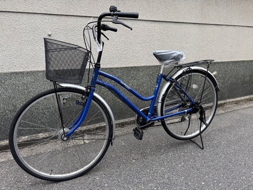 221）全車両格安販売‼️ 26インチ　オートライト　変速　　　シティサイクル