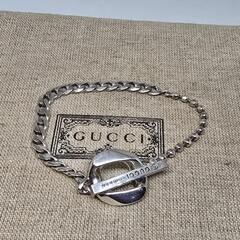 【超レア廃盤美品】GUCCI シルバー 喜平 ブレスレットの画像