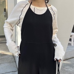 【新品未使用】チャオパニックティピー すっきり見えホルターネックサロペットの画像