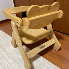 美品　木製　ローチェアの画像