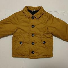 ✨美品✨　BREEZE　ブリーズ　中綿ジャケット　size100 からし色の画像