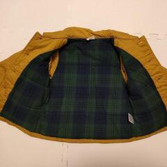 ✨美品✨　BREEZE　ブリーズ　中綿ジャケット　size100 からし色の画像