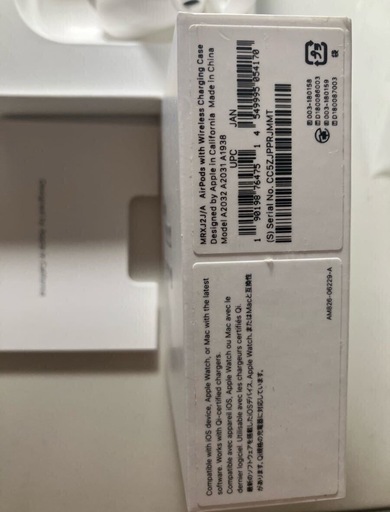 新品未使用品AirPods第2世代