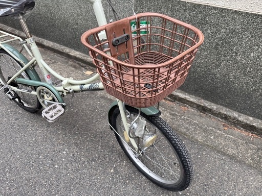 228）全車両格安販売‼️ 20インチ　折り畳み　変速　ミニチャリ　ミニベロ