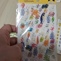 新品未使用あり！かわいい★動物シールいろいろ！の画像