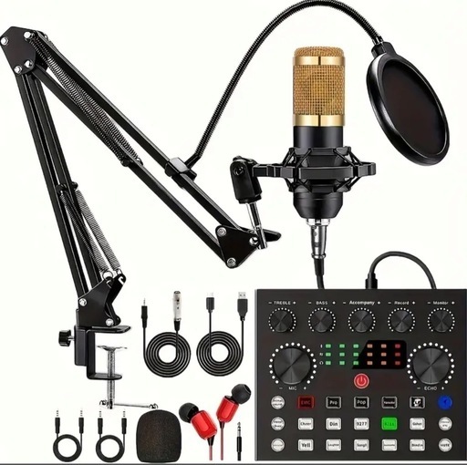 カラオケセット家庭用 DJ ミキサー セット オーディオインターフェース