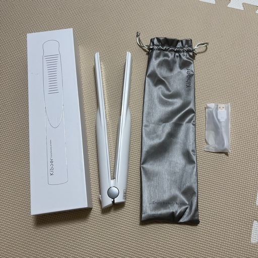 Kiboer 超音波トリートメントアイロン　コードレス　浸透器　ヘアケア