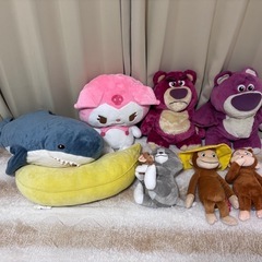 ぬいぐるみ8点セット