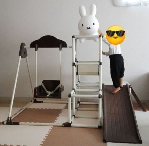 お値下げ☆ジャングルジム　プレミアムおりたたみロングスロープ キッズパーク