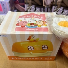 星のカービィ　ランチボックス&ぬいぐるみの画像