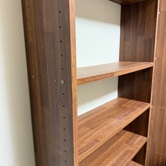 【受け渡し確定済】天井つっぱり本棚の画像