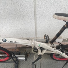 折りたたみ自転車　アルファロメオの画像