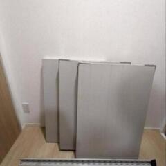 お届け無料🆓業務用スチールラック軽量ラックトラスコ棚3段収納グレーshelfrack横幅90cm ③の画像