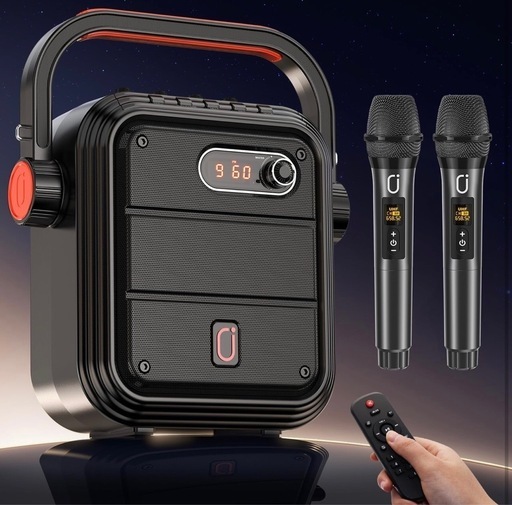 JYX-65BT ワイヤレスマイク×2 スピーカーBluotooth新品　未使用