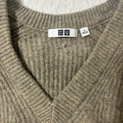 ユニクロ ニットワンピースの画像