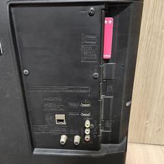 壊れたパナソニックのテレビの画像