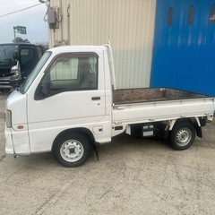 4WD‼️サンバートラック‼️５速マニュアル‼️車検残あり‼️即乗り‼️の画像
